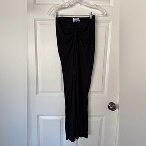 Princess Polly Black Flare Pants with Ties